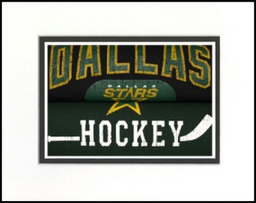 Dallas Stars Vintage T-Shirt Sports Art